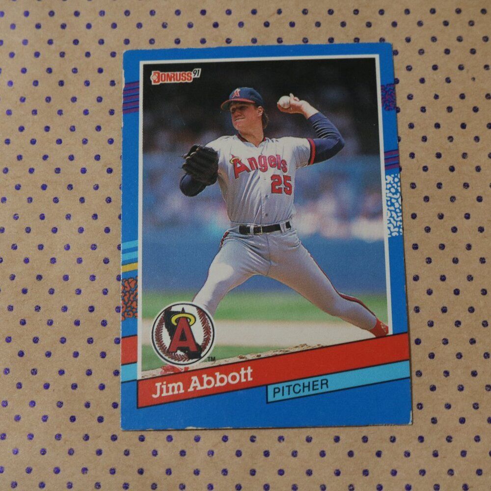 Jim Abbott #78 Baseball Card